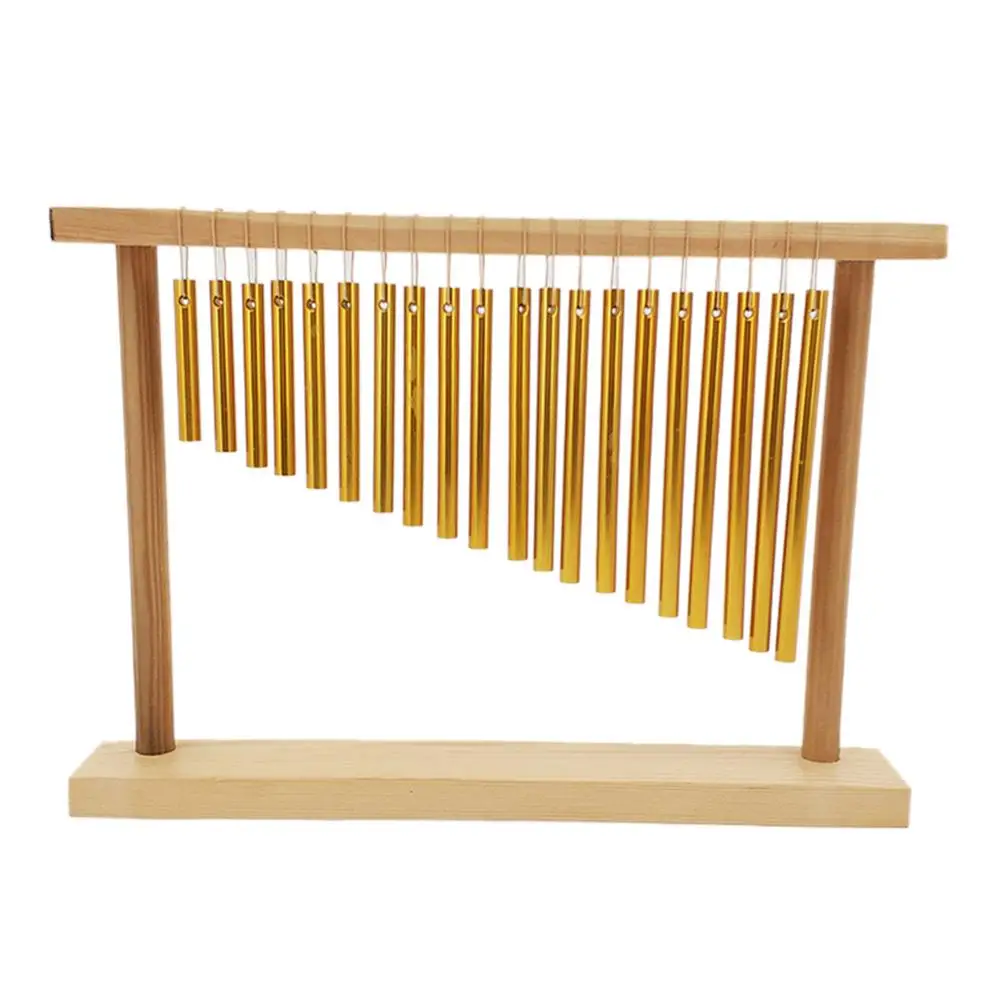 

20-tone Bar Chimes Single-row Chimes Durable Stable Pleasant Sound 20 Bars Single-row Musical Percussion Instrument Accessories