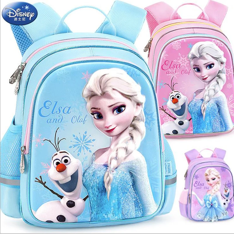 2019 школьный рюкзак Disney с принтом Холодное сердце рюкзаки для принцесс Эльзы Анны