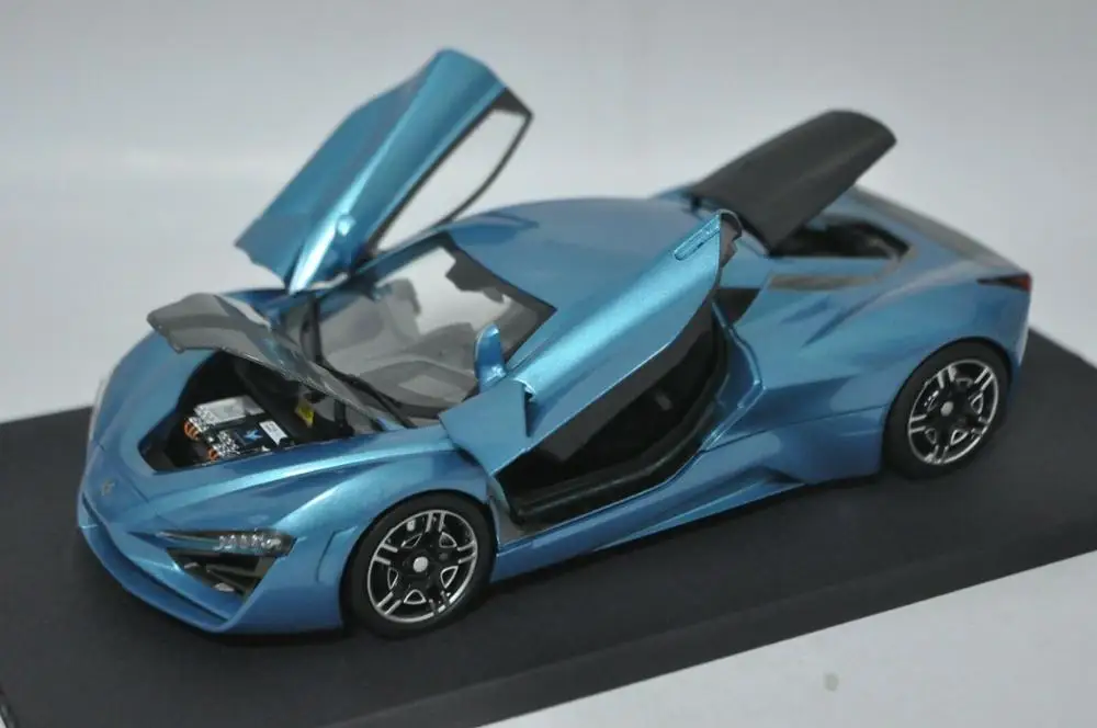 1:18 литая под давлением модель для ARCFOX-GT синий спортивный автомобиль игрушечный автомобиль миниатюрная Коллекция подарков BAIC ARCFOX GT