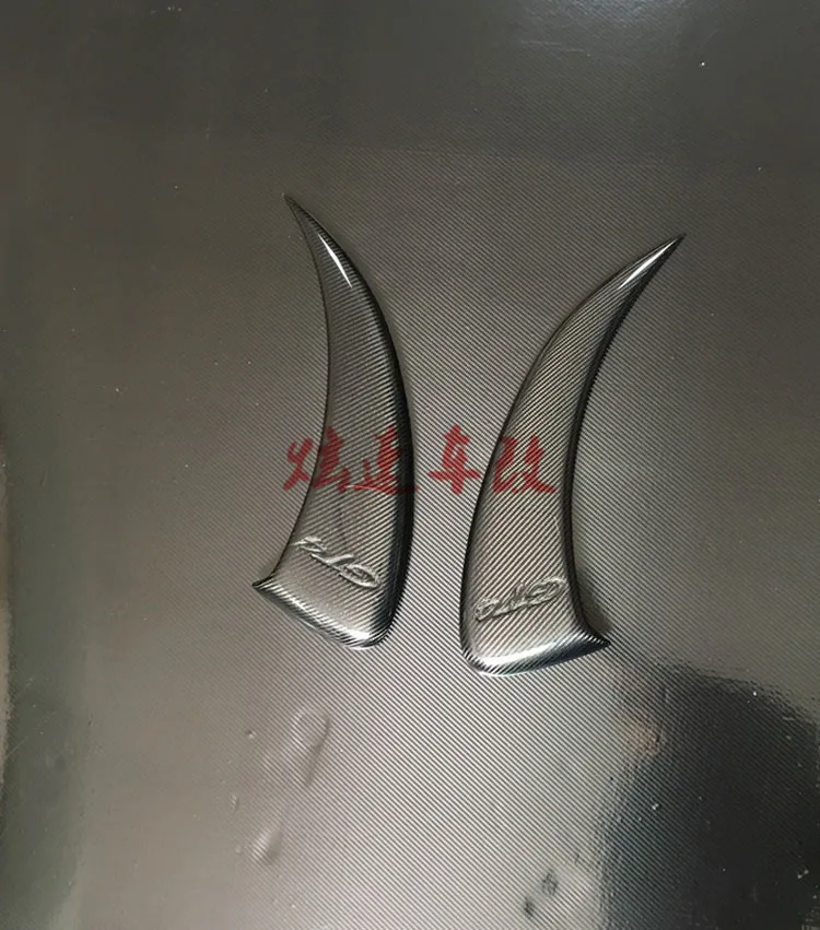 Fit for Porsche 981 Cayman Boxster modified GT4 carbon fiber side inlet air inlet 981 outlet