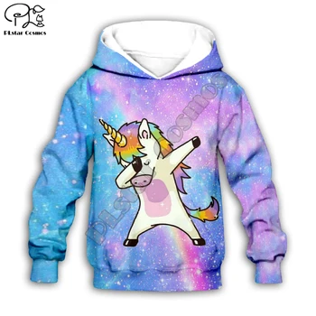 

Unicorn cute dream Kids Cloth baby Children's wear 3d hoodies/boy girl sweatshirt Cartoon Hot Movie pant style-2