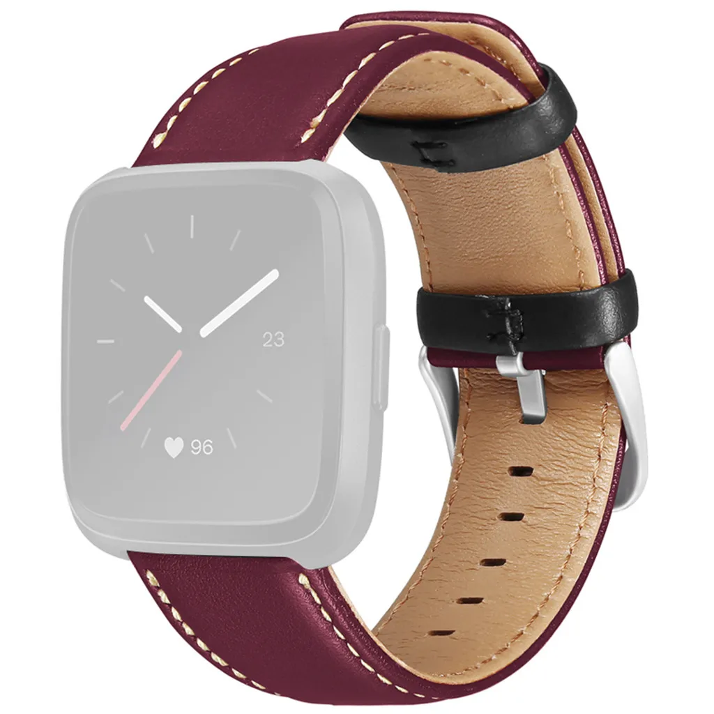 Ouhaobin сменный кожаный ремешок для наручных часов ремешок для Fitbit versa браслет ремень для Fitbit Versa Lite 1017#2