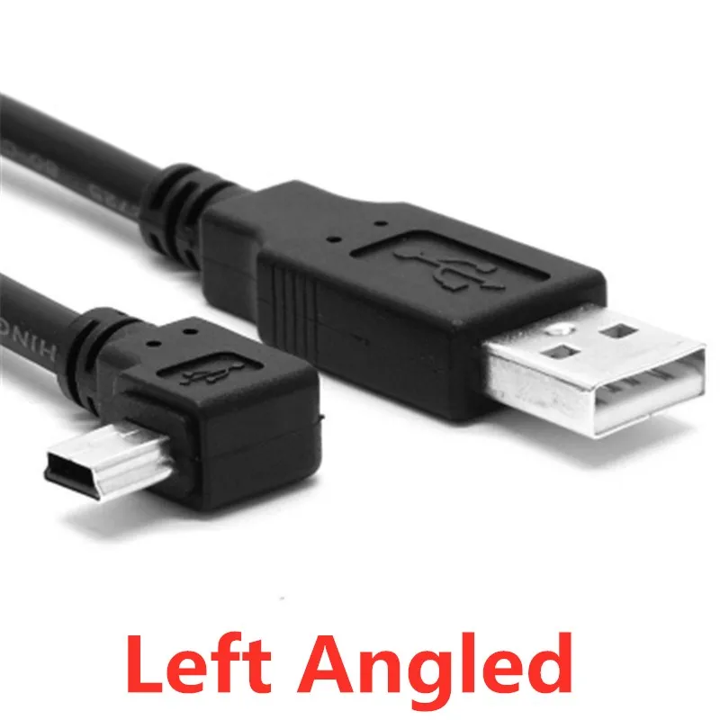 J22 USB 2.0 A Auf Mini USB Kabel, 1 M, 90° Abgewinkelt – Ladekabel Für Dashcam, GPS, Kamera, Nur Zum Laden
