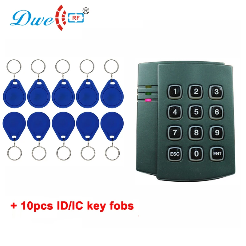 Считыватель карт DWE CC с радиочастотным управлением 12 В wiegand RFID считыватель