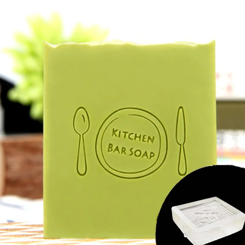 Transparent Handmade Soap Stamp Tools, DIY, Natural Soap Making Tool, Kitchen Bar, Pattern, Custom Gift