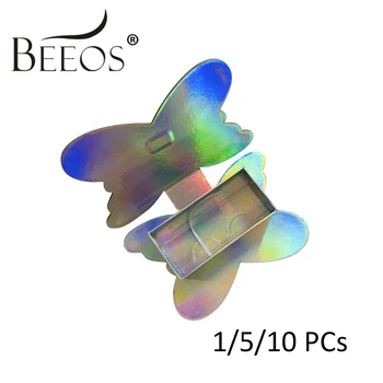 

Wholesale Eyelashes BEEOS 1/5/10 PCs Packaging For 6D Mink EyeLashes Packaging Eyelash Box 3D Mink Eyelashes Makeup Tool Beauty