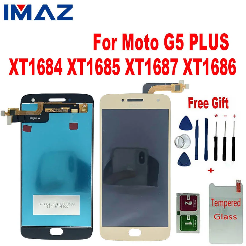 ЖК-дисплей IMAZ 5 2 для Motorola Moto G5 PLUS XT1683 с сенсорным экраном и дигитайзером в сборе