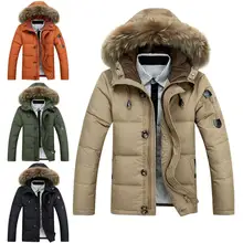 Толстые зимние мужские пальто, парки, мужская куртка с капюшоном, мужские теплые парки, пальто на молнии, повседневные мужские пальто, пуховики, уличная одежда