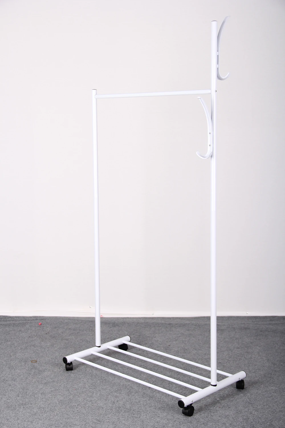 

Removable Coat Rack Clothes Tree Coatrack Hat Hanger Hallstand Clothes Hat Tree Rack Hat Coat Stand with Hooks Shoe Holder