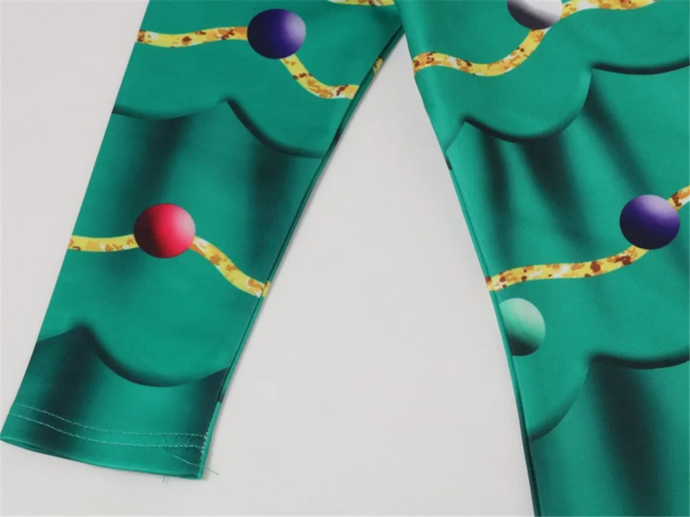 fashion Santa costume Tree Vestidos Fashion Festival Cute Vetement Fille Fleece kids green christmas dress girl