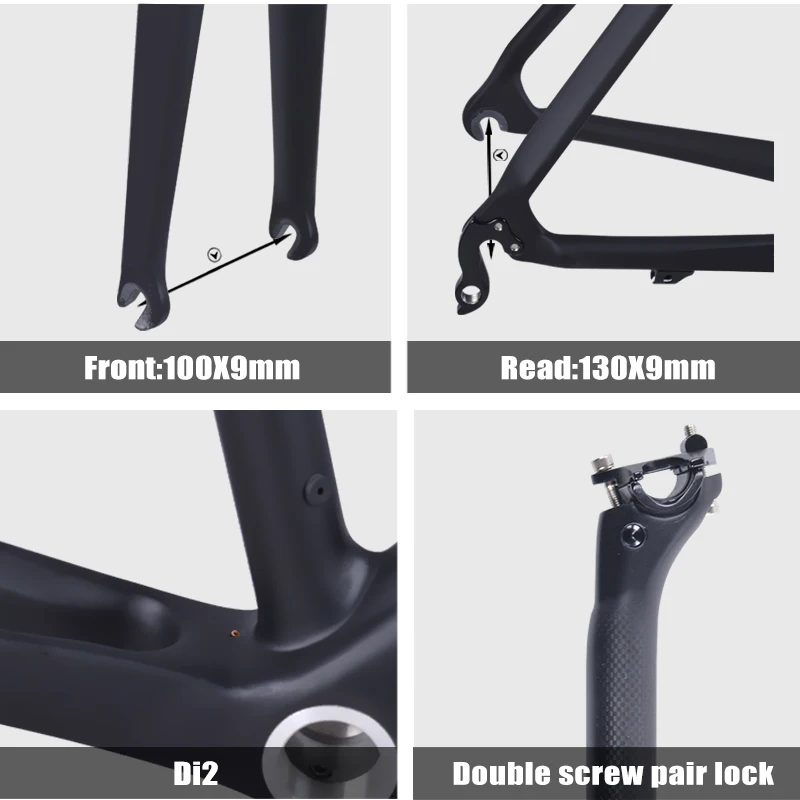 BXT T800 карбоновая рама для шоссейного велосипеда, велосипедная Рама ...