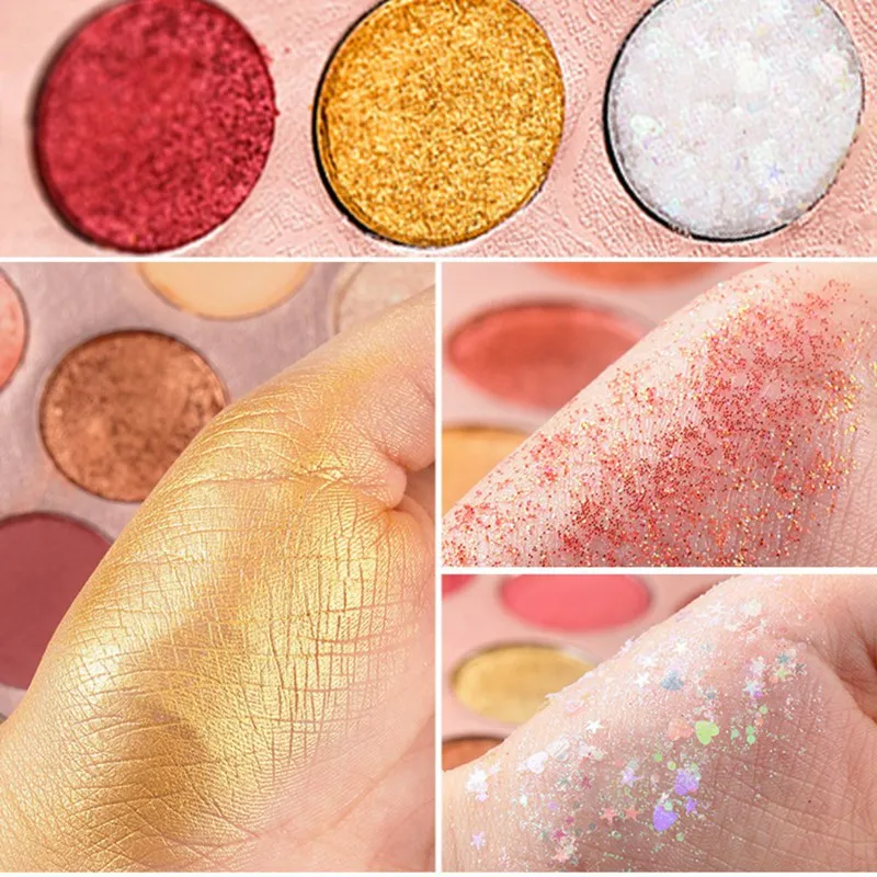 Влажные тени для век Палитра долговечная 35 цветов водостойкая Smudge-proof Shimmer матовая Тени для век