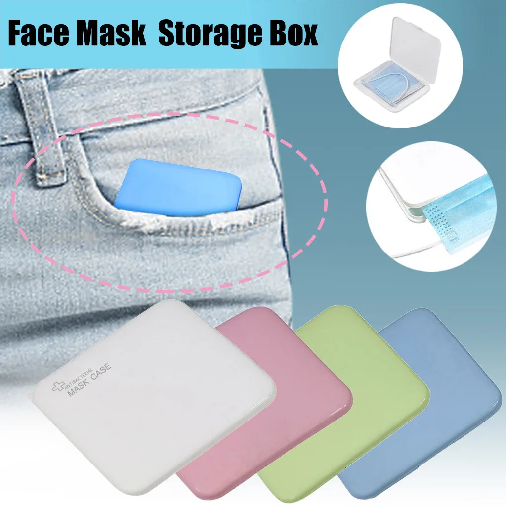 

Fast Delivery Mascarilla Mask Storage Box Portable Face Mask Storage Bag Pollution Prevention Not Including Face Mask Bandage