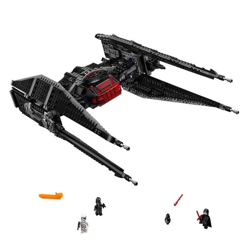 

648pcs Star Wars Series TIE Fighter Building Block Model Bricks Toys Compatible with 10907 Toys for Children Gifts