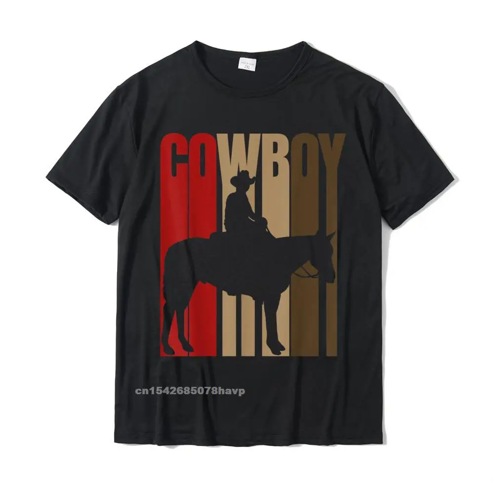 Newest Mens Tops Tees Unique Funny T-Shirt 100% Cotton Short Sleeve Summer Tops Shirts Round Collar Wholesale Cowboy Rodeo Cow Horse Yeehaw Novelty Vintage Retro T-Shirt T-Shirt__2959. black