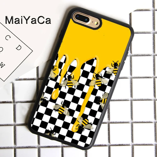 7003 MaiYaCa клетчатая шахматная доска пламя чехол для телефона для iphone 11 Pro MAX X XR XS MAX 6 6S 7 8 Plus 5 5S ТПУ задняя крышка Fundas - Цвет: 7003