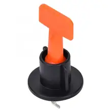 50 шт. нивелировщик для плитки настенное выравнивание система обнаружения разделитель строительные материалы с 1 шт. гаечный ключ