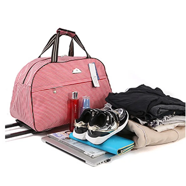 Valigia e borse da viaggio ruote nuovo impermeabile grande capacità bagaglio A mano carrello borsa Unisex valise A roulette XA671F 4