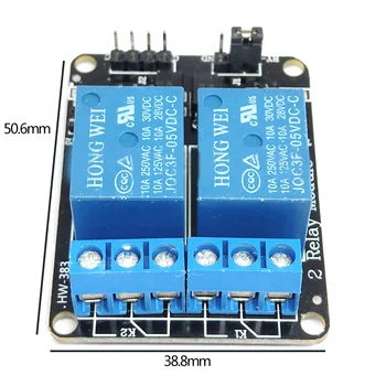 

2-Channel 5V Relay Module Relay Optocoupler For Arduino Low Level 2-Way Relay Module
