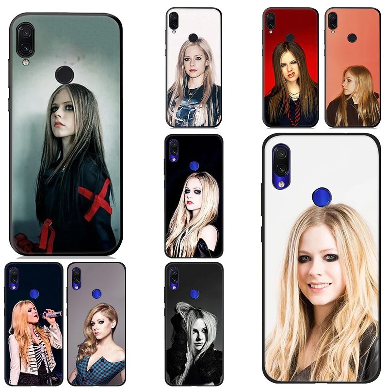 Мягкий чехол IYICAO avril lavigne для Xiaomi Redmi Note 8 7 6 5 Pro 5A 4X Силиконовый ТПУ |