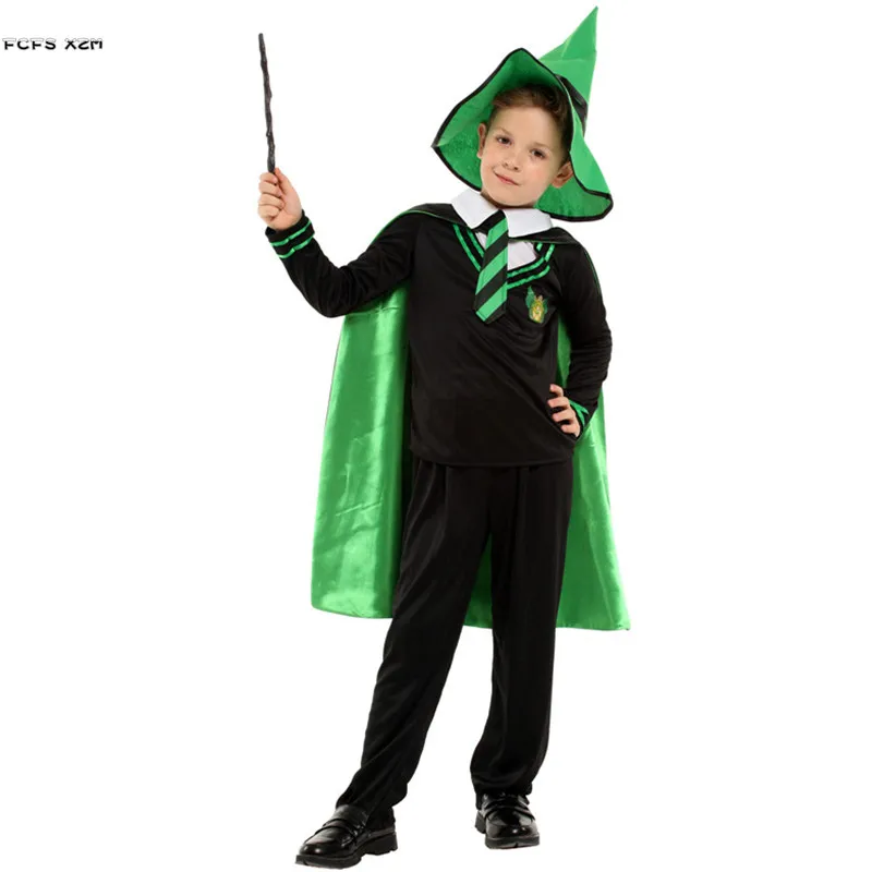 Mxl Boys Halloween Magician Costume Kids Children Master Wizard