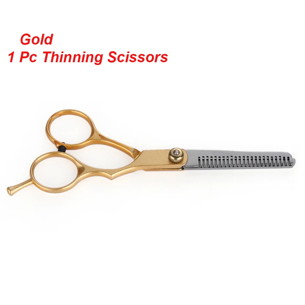 1 Pc Hot Sale 1pc 6 Inch Hair Cutting Thinning Flat Teeth Blades cissors Salon Professional Barber Hairdressing Styling Tools - Цвет: 1 Pc
