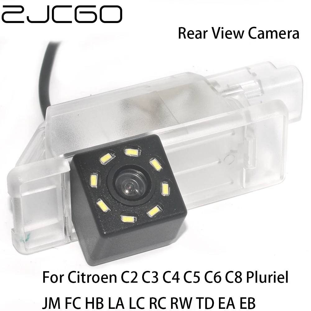 

ZJCGO HD CCD Car Rear View Reverse Back Up Parking Camera for Citroen C2 C3 C4 C5 C6 C8 Pluriel JM FC HB LA LC RC RW TD EA EB