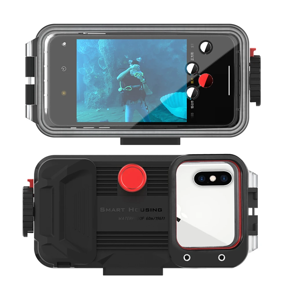 Diving Mobile Phone Housing Waterproof Phone Case 360° Full Protection
