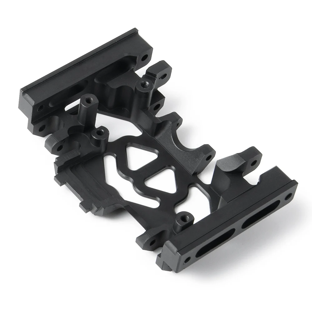 AXSPEED центр шестерни коробка крепление CNC алюминий 1:10 противоскользящая пластина для TRX4 RC Рок Гусеничный