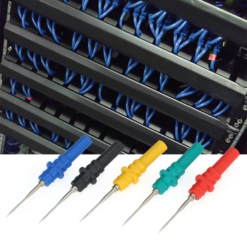 

New 5pcs Oscilloscope Probe Pins Set Back Pinning Probes Handheld Oscilloscope Probe Needle Oscilloscope Accessories