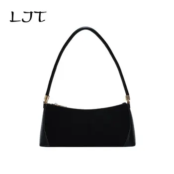 

LJT Retro Luxury Handbags Women Bags Designer Female Scrubs Underarm Bag Casual Solid Shoulder Bags for women 2019 Bolsas