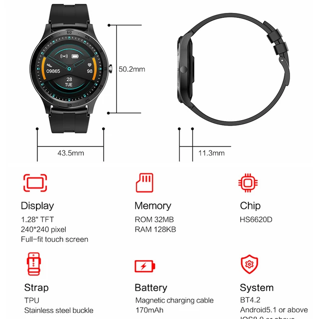 KEA S20 Smart Watch Full Touch Screen