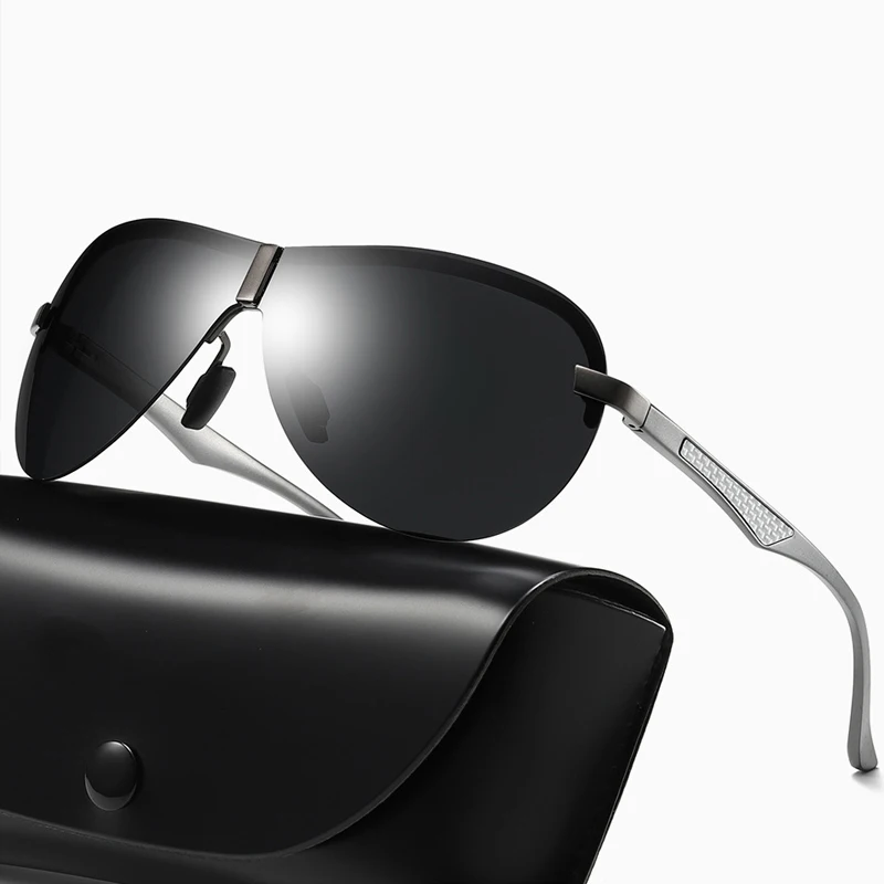 

Classic Sports Sunglasses Men Women Driving Running Rimless Ultralight Frame Sun Glasses Male UV400 Gafas Oculos De Sol