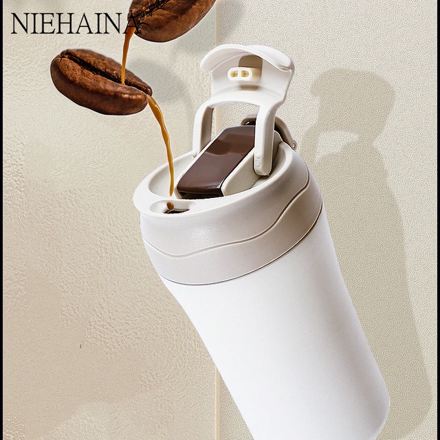 400/380 Ml Thermos Lombik Kávé Bögre Dobble Megvastagodott Nagy Autó Termosz Utazás Thermo Cup Thermosmug Ajándékok Vákuum Lombikhoz - Image 5