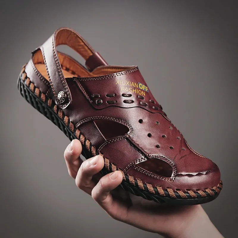 

Qzhsmy Male Sneakers Adult Sports Beach Shoes Light Soft Man Sneakers Sandals Designer New Tourist Breathable Man Shoes