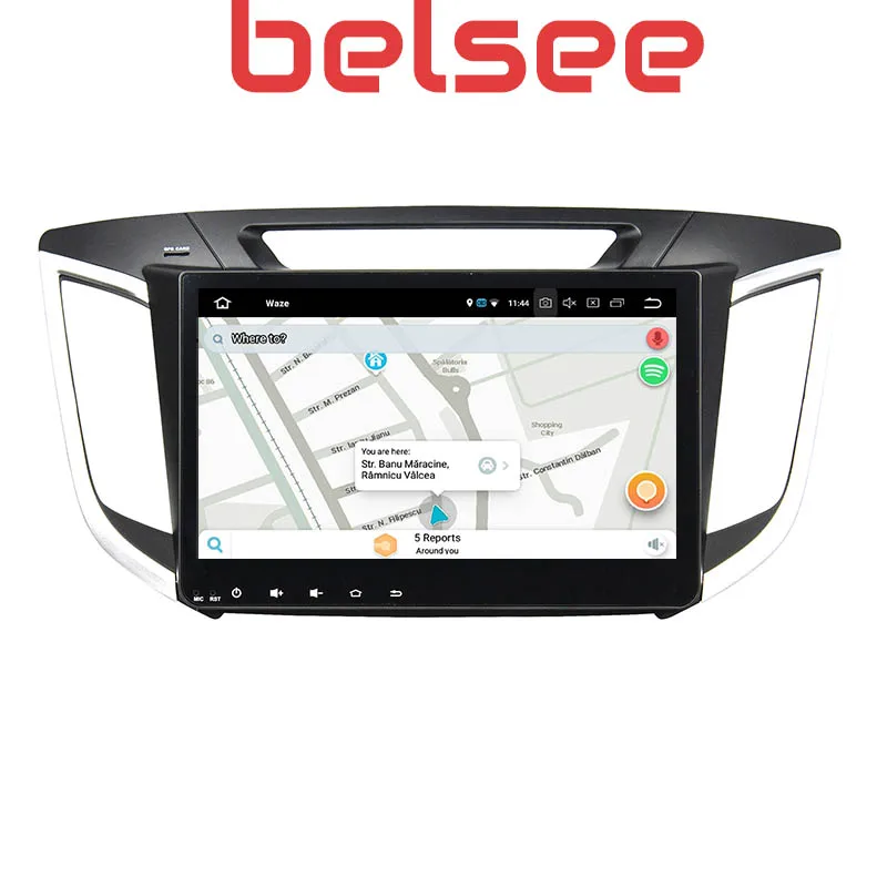Belsee 10," Сенсорный экран 4+ 64G Android 9,0 автомобиль радио gps навигации для hyundai Creta ix25