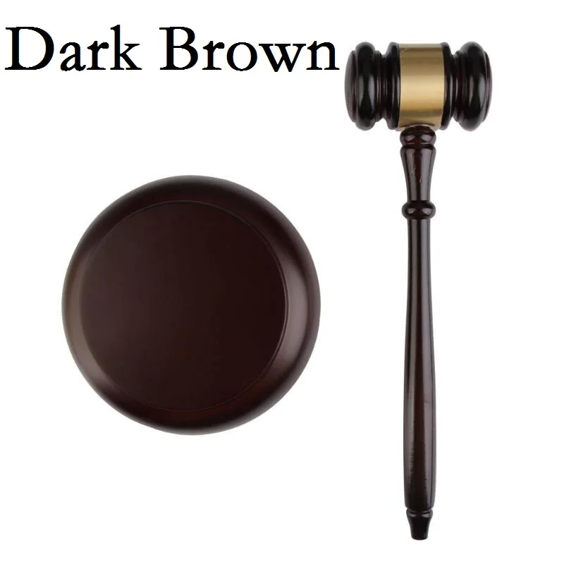 Wood Gavel Handmade Craft Lawyer Judge Auction Sale Hammer