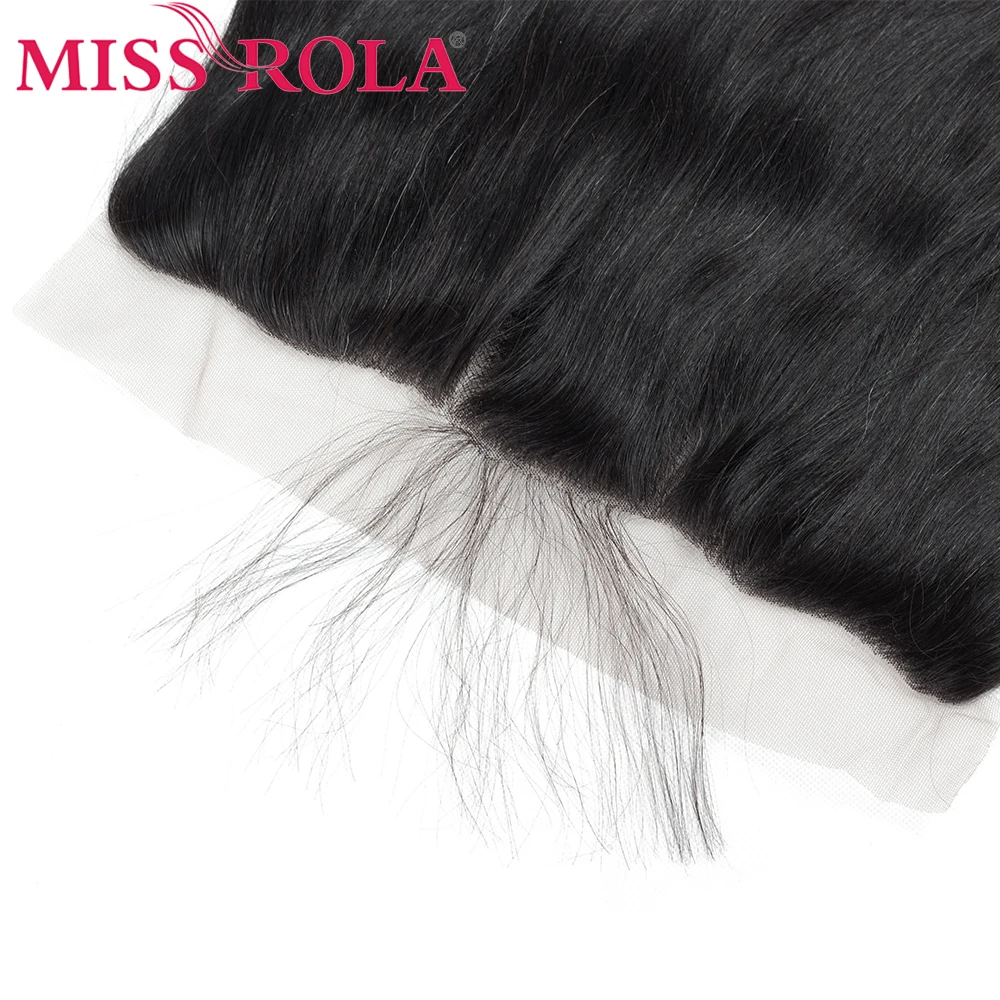 Miss Rola волосы предварительно цветные бразильские 3 пучка с кружевной фронтальной застежкой пучки не Реми прямые человеческие волосы для наращивания