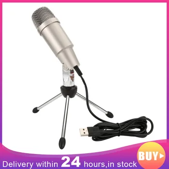

XH-09 Live Microphone Notebook USB Condenser Microphone Speaker Microphone Driver Free Plug And Play Desktop Live Broadcast