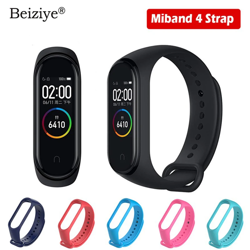 

Xiaomi Mi Band 4 Smart Bracelet Replacement Sports Silicone Strap for Xiaomi Mi Band 4 Smartwatch Band Accessories Strap