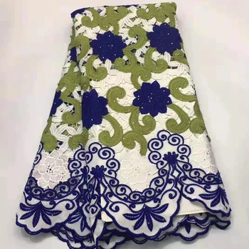 

019 Latest Preferent African Dry Lace Fabric Swiss Voile With Stones milk silk Lace High Quality Swiss Lace Fabrics For Wedding