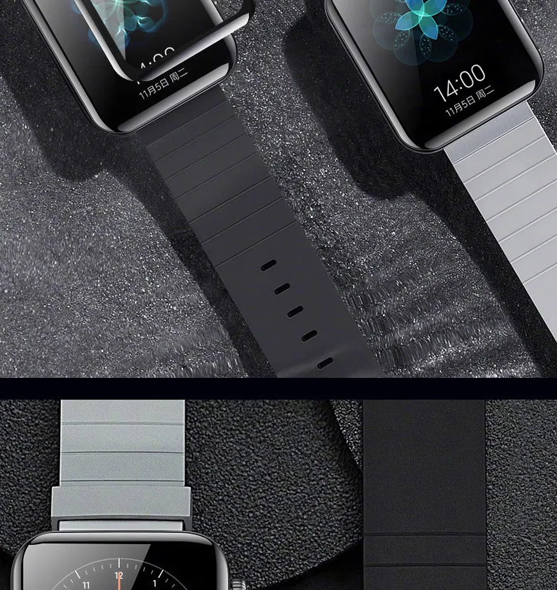Для xiaomi smart watch пленка Взрывозащищенная/против царапин мягкая пленка(не закаленное стекло) mi watch защита экрана