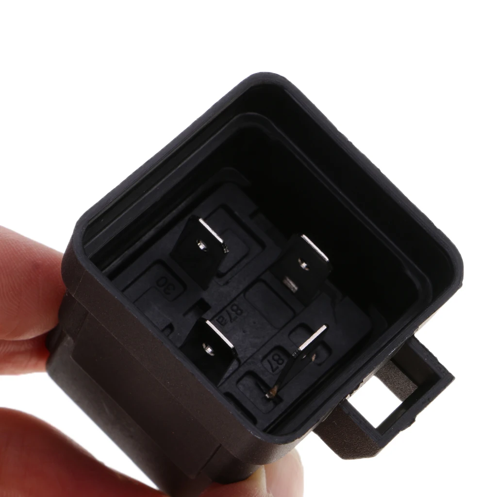 2 Set Car Motorcycle Boat 12V 40A Car Vehicle 4Pin Relay Socket Terminal Kit