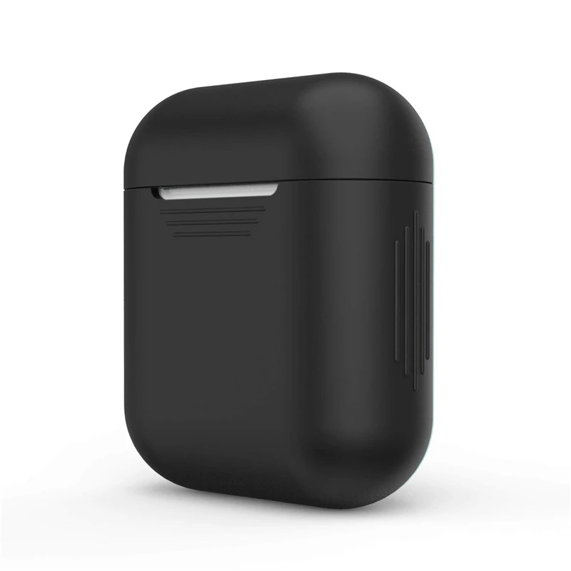 Мягкий силиконовый чехол наушники для Apple Airpods Bluetooth беспроводные наушники коробка для наушников для Air Pods вкладыши наушников сумка для наушников