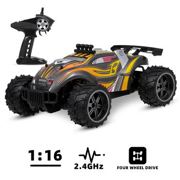 

X-POWER S008 1/16 RC Car 210mm 2.4Ghz 4WD RC Off Road Car 15-25Km/h Speed Short-course Big Foot Car Electric Toy