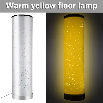 

60led Warm Yellow Foot Switch Floor Lamp Hollow Warm Yellow Floor Lamp Romantic Atmosphere Lamp Decoration Home Lighting G3