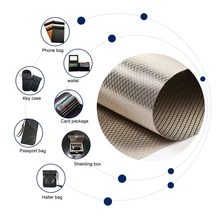 RF Reduzieren Anti Strahlung Abschirmung Faraday Stoff EMF Signal Blocking Weiche 1 Meter EMI Schutz RFID Isolation Käfig Gehäuse