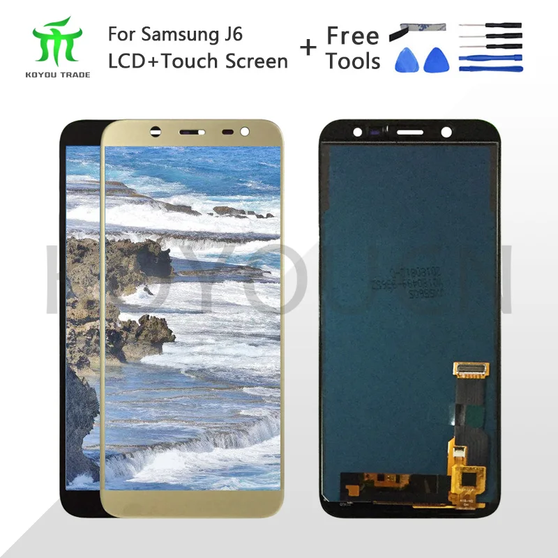 ЖК-дисплей для Samsung Galaxy J6+ 2018 (J610 SM-J610F J610FN) | Мобильные телефоны и аксессуары