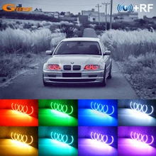 Для BMW E46 M3 Coupe трансформер 2001-2006 RF пульт дистанционного управления Bluetooth APP многоцветный ультра яркий RGB светодиодный ангельские глазки halo ring