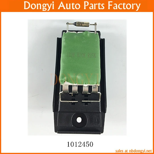 

Blower Motor Resistor Regulator OE NO. 1012450
